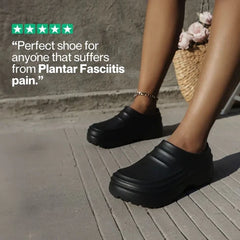 NursePro™ 12-Hour Shift Clogs – Built-In Arch Support for Plantar Fasciitis, Wide Toe Box, Non-Slip