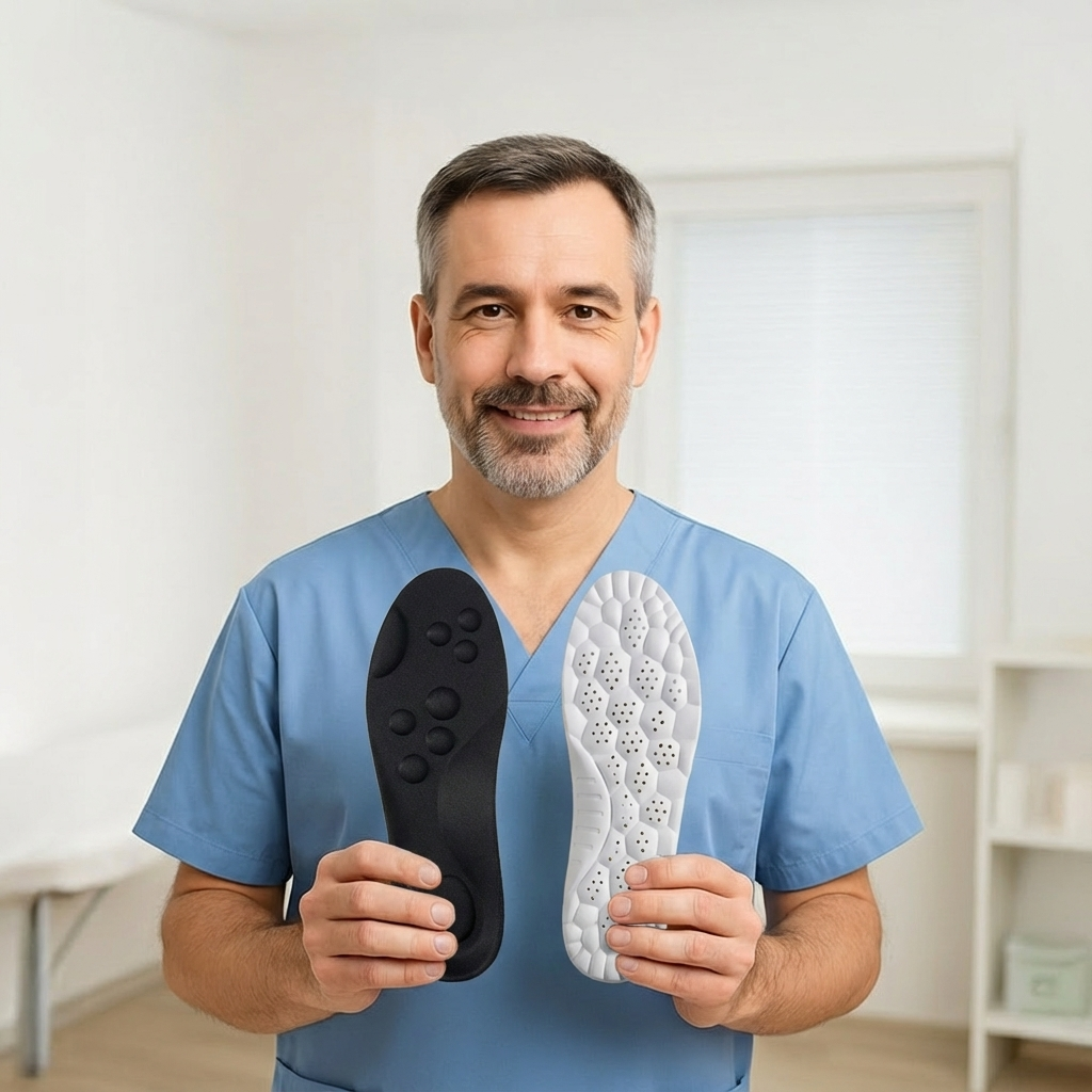 Pain Relief Insoles for Foot, Knee & Back Pain