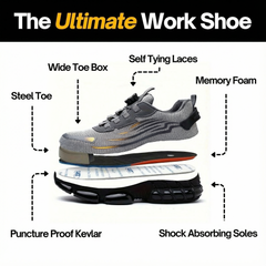 Healthy & Protective Steel Toe Sneakers