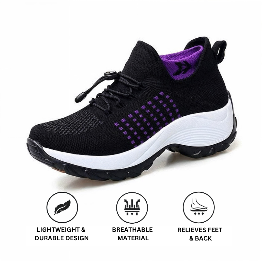 ShiftPro™ – 12-Hour Comfort Shoes for Heel & Plantar Fasciitis Relief (BOGO)