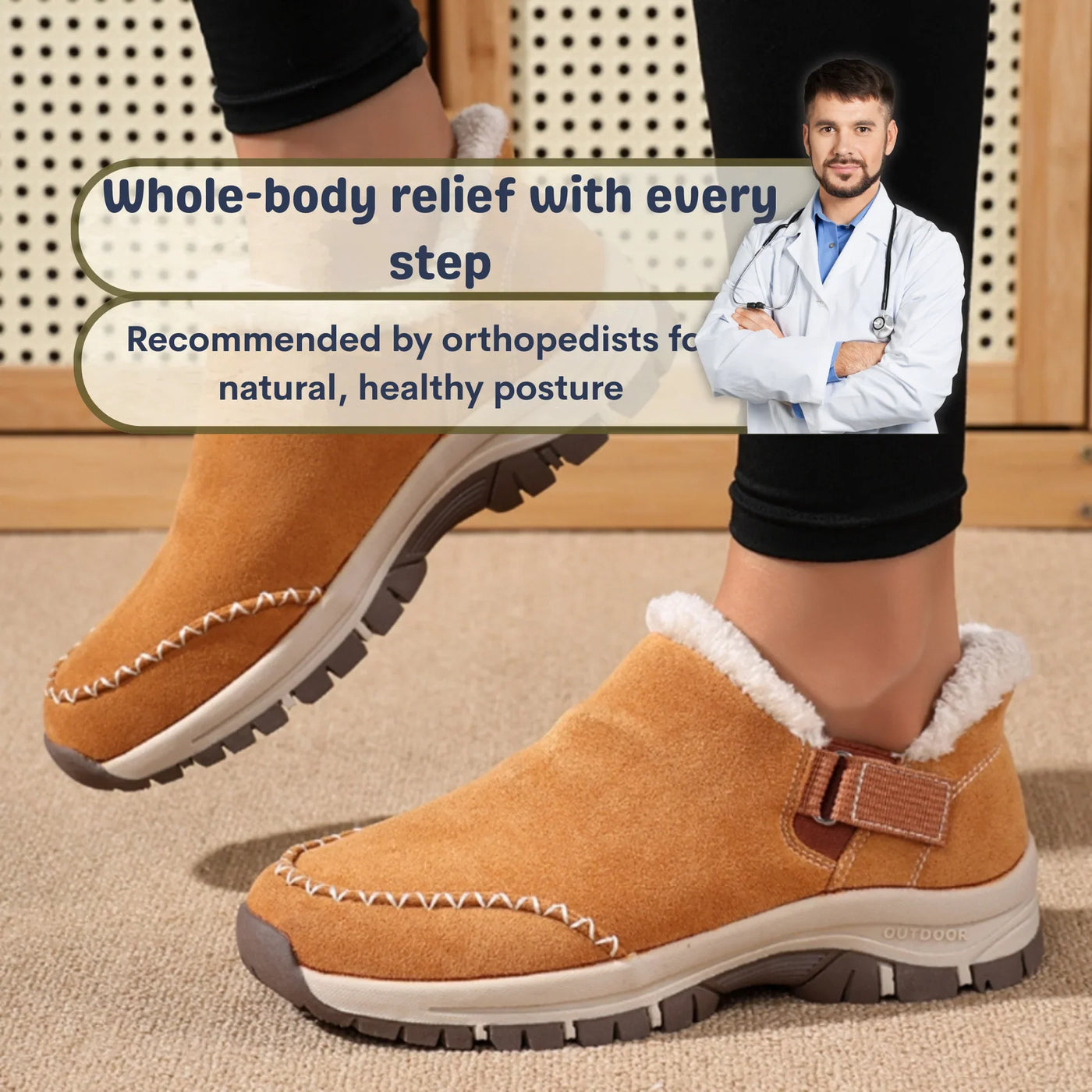 NursePro™ 12-Hour Shift Clogs — Plantar Fasciitis & Heel Relief for Back Pain, Bunions & Wide Feet (BOGO)