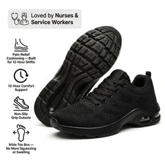 Orthora™ Pro – 12-Hour Shift Shoes for All-Day Foot, Knee & Back Pain Relief (BOGO)