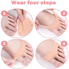 Silicone Heel Cushions and Midfoot Pads – Ultimate comfort for pain-free steps