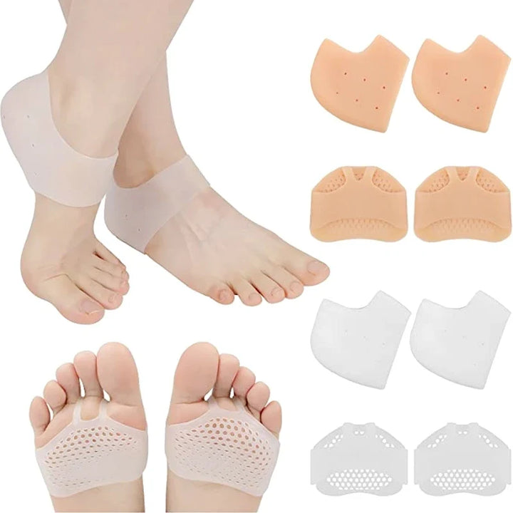 Silicone Heel Cushions and Midfoot Pads – Ultimate comfort for pain-free steps