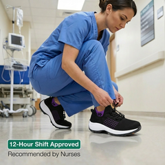 ShiftPro™ – 12-Hour Comfort Shoes for Heel & Plantar Fasciitis Relief (BOGO)