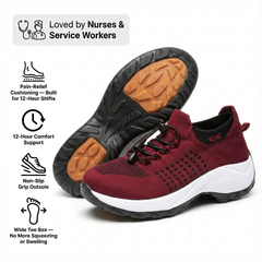 ShiftPro™ – 12-Hour Comfort Shoes for Heel & Plantar Fasciitis Relief (BOGO)