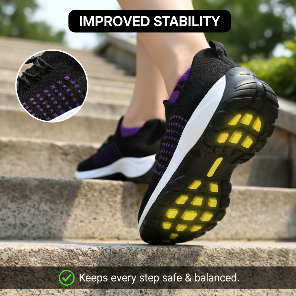 ShiftPro™ – 12-Hour Comfort Shoes for Heel & Plantar Fasciitis Relief (BOGO)