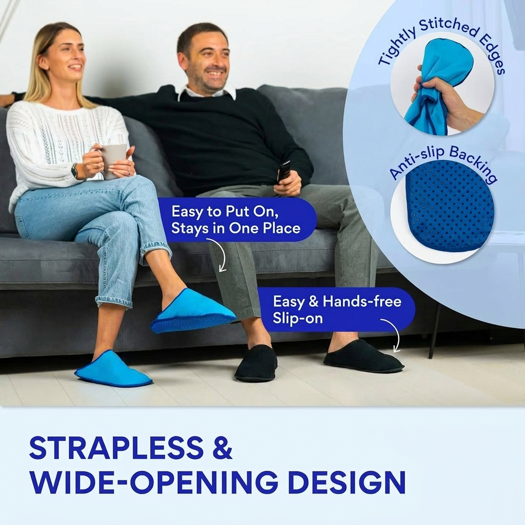 Orthora™ ThermoRelief Slippers - Relieve foot pain, reduce pressure, and stay comfortable all day