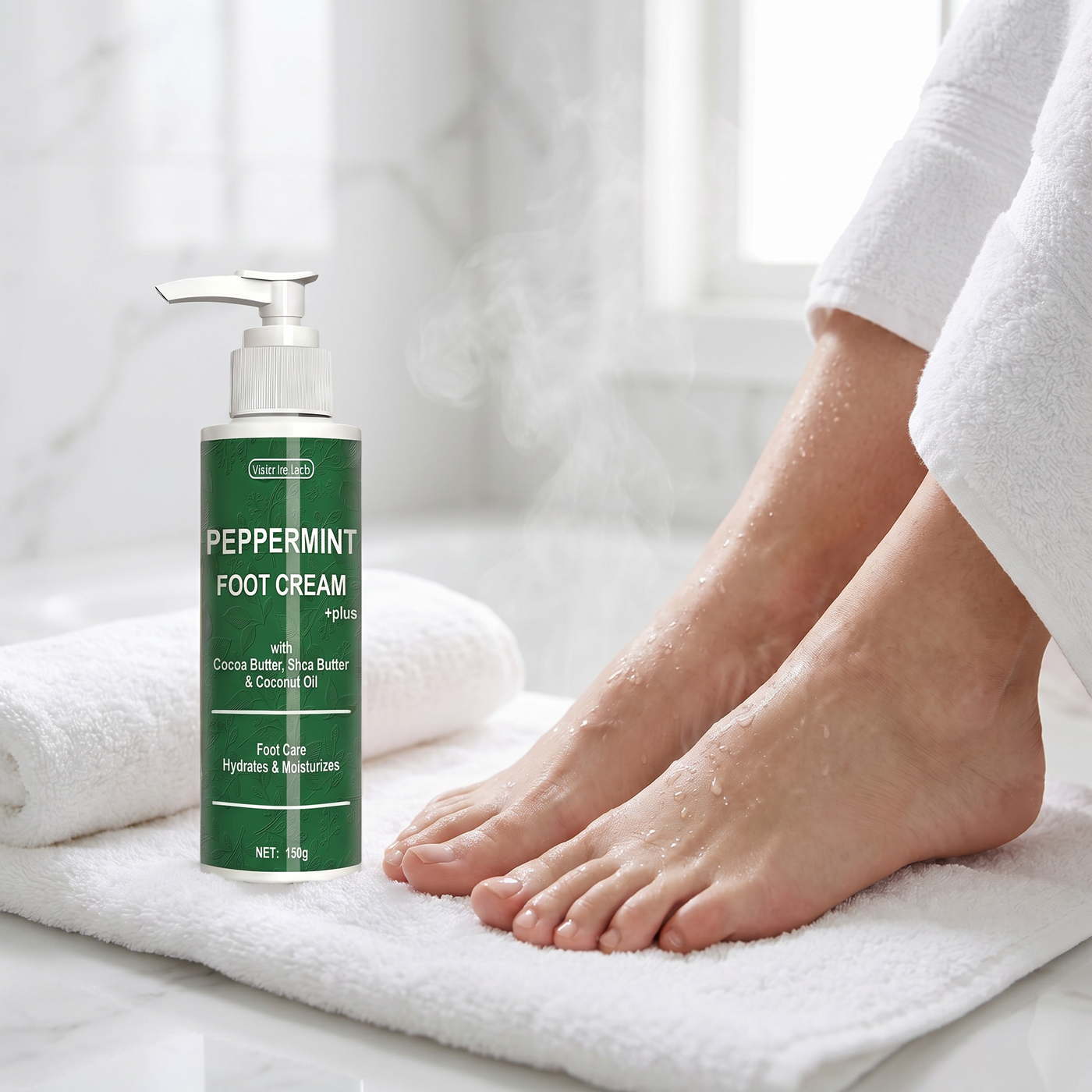 Orthora™ Cooling Relief Foot Cream - Instant Cooling Relief for Tired, Burning & Dry Feet