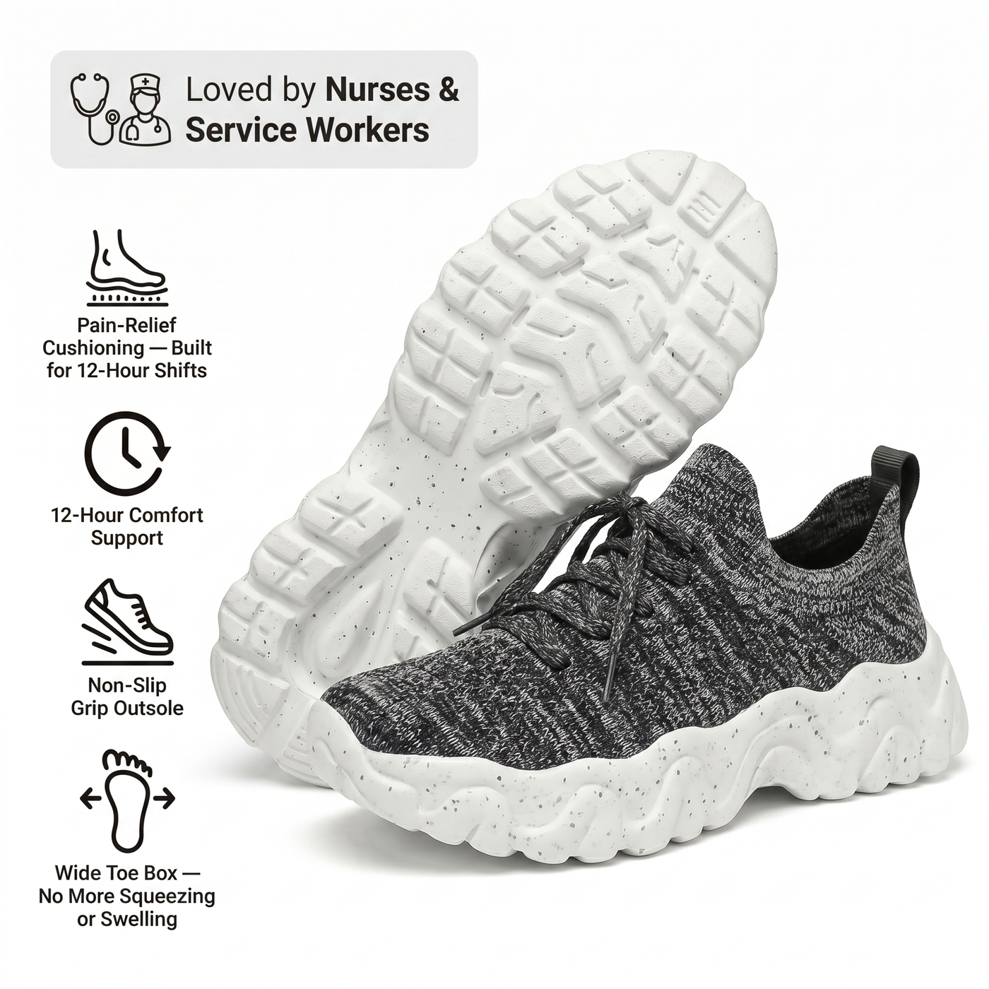 Healthy and Supportive Walking Shoes