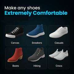 Memory-Sole Gel Sport Orthotic Insoles